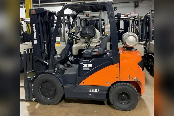 Used Doosan forklift from our inventory