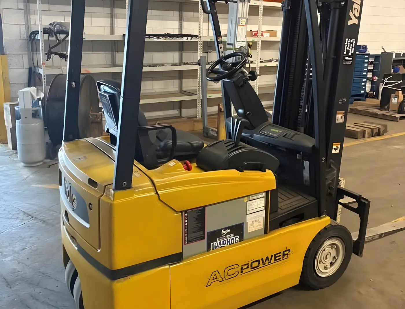 Used Yale electric forklift from our inventory